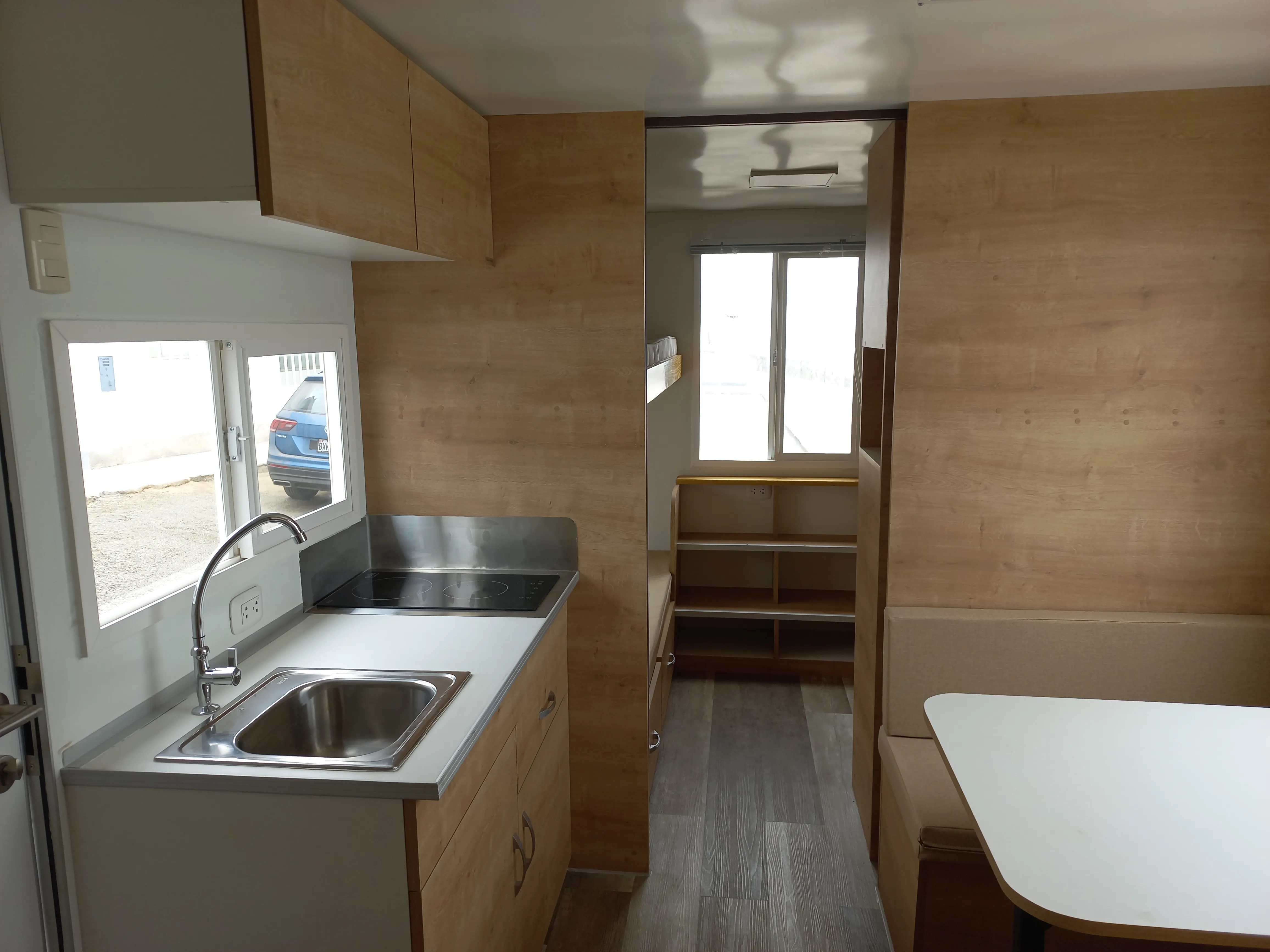 Estructura y diseño del camper recreacional